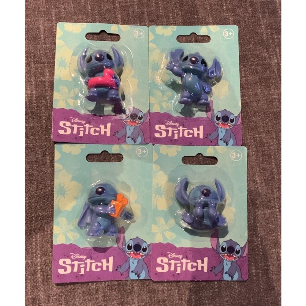 NEW Mini Stitch set of 4 Figures cake Topper